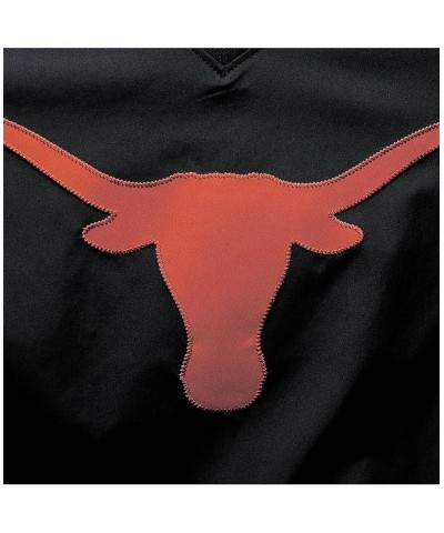 Men's Black Texas Longhorns Stadium Pullover Windbreaker Jacket $34.85 Jackets