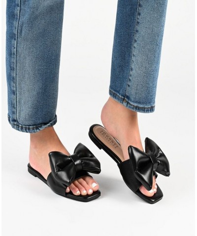 Women's Fayre Bow Sandals Pink $37.50 Shoes