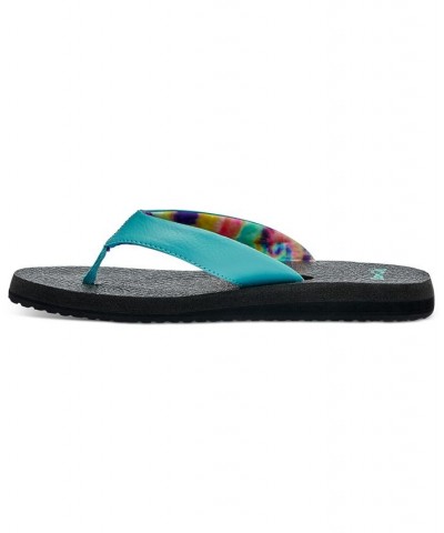 Women's Yoga Mat Sandals Blue $27.00 Shoes