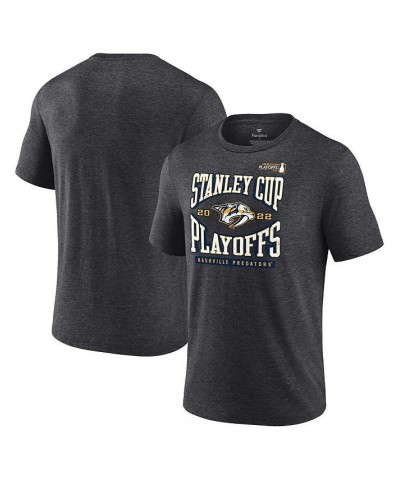 Men's Branded Charcoal Nashville Predators 2022 Stanley Cup Playoffs Wraparound T-shirt $15.58 T-Shirts