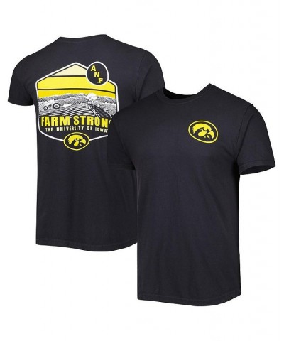 Men's Black Iowa Hawkeyes Hyperlocal T-shirt $17.22 T-Shirts