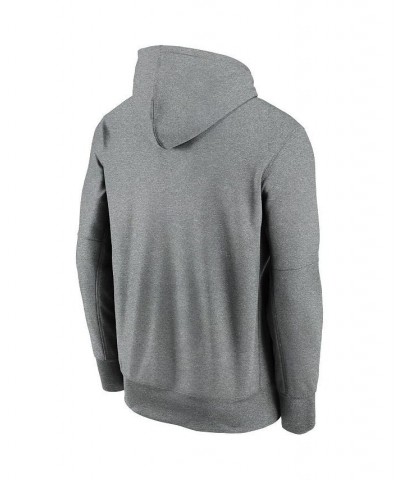 Men's Charcoal Kansas City Chiefs Primary Logo Performance Pullover Hoodie $49.49 Sweatshirt