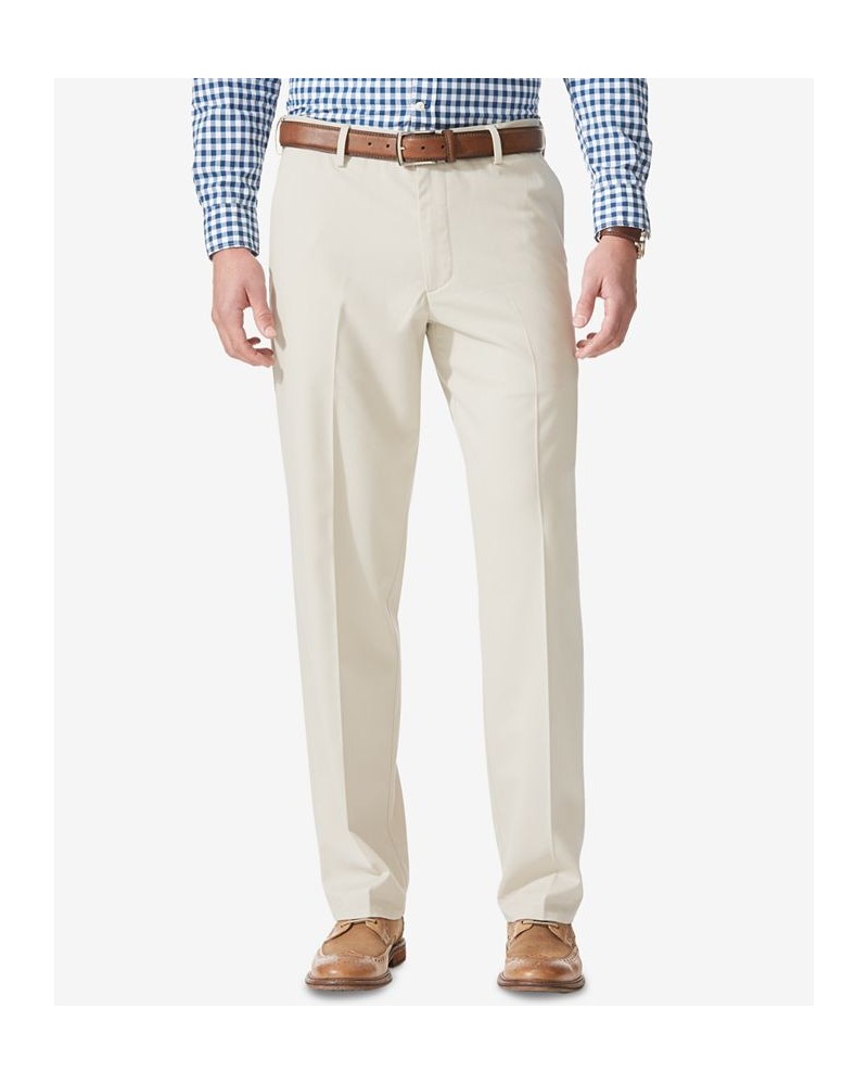 Men's Comfort Relaxed Fit Khaki Stretch Pants Porcelain Khaki $32.99 Pants