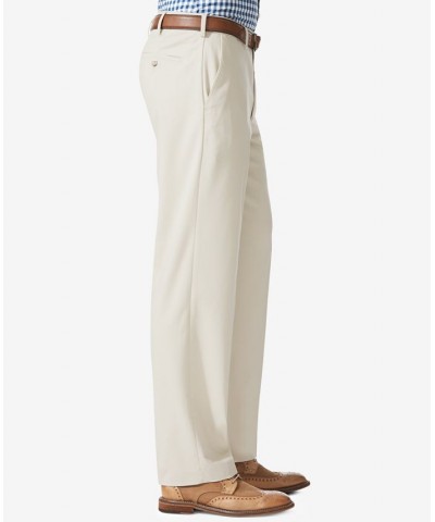 Men's Comfort Relaxed Fit Khaki Stretch Pants Porcelain Khaki $32.99 Pants