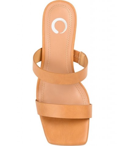 Women's Nolla Sandals Brown $49.49 Shoes