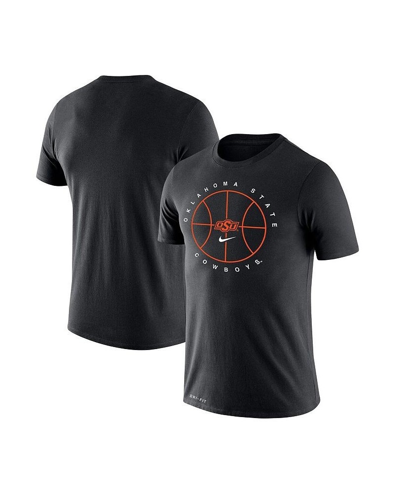 Men's Black Oklahoma State Cowboys Basketball Icon Legend Performance T-shirt $24.00 T-Shirts