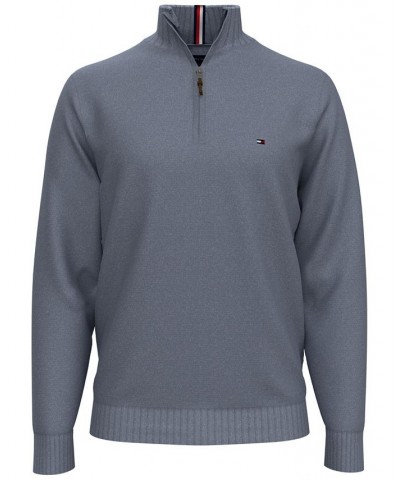 Men's Signature Solid Quarter-Zip Sweater PD01 $28.27 Sweaters