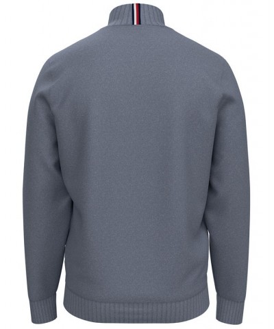 Men's Signature Solid Quarter-Zip Sweater PD01 $28.27 Sweaters