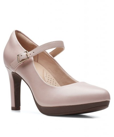 Women's Ambyr Shine Dress Shoes Pink $52.32 Shoes