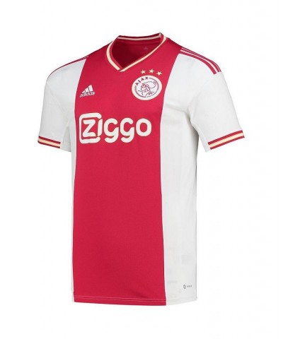 Men's Red Ajax 2022/23 Home Replica Jersey $43.00 Jersey