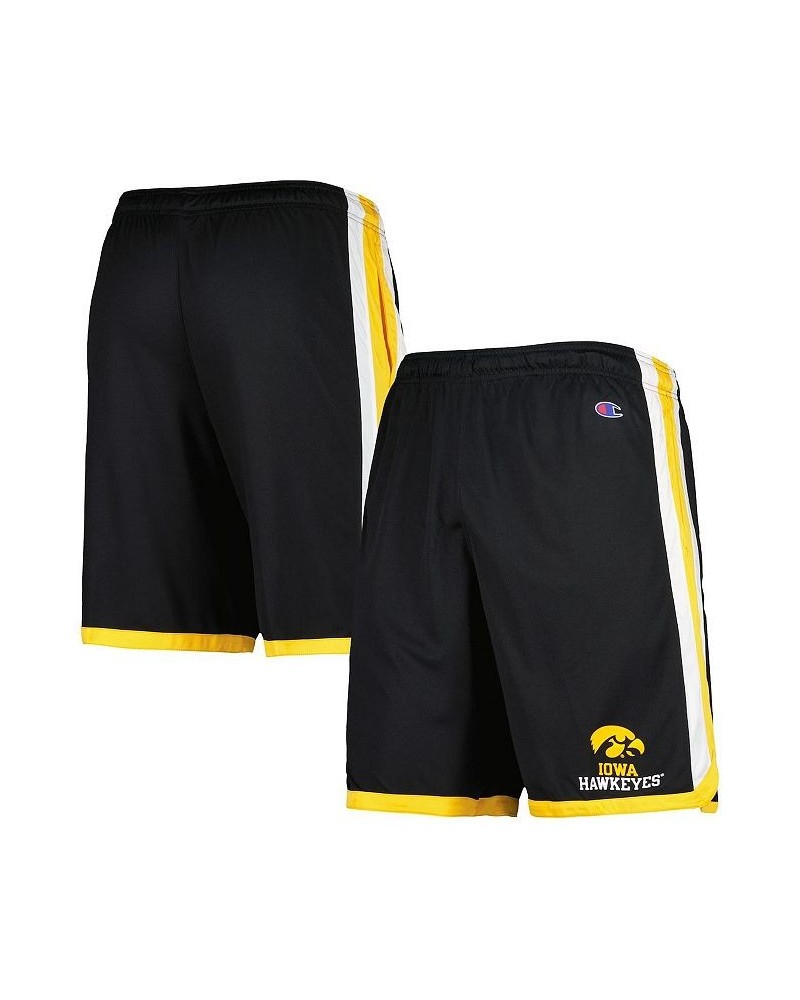 Men's Black Iowa Hawkeyes Basketball Shorts $27.50 Shorts