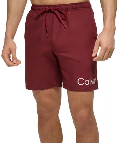 Men's Logo 7" Volley Swim Trunks PD06 $21.59 Swimsuits