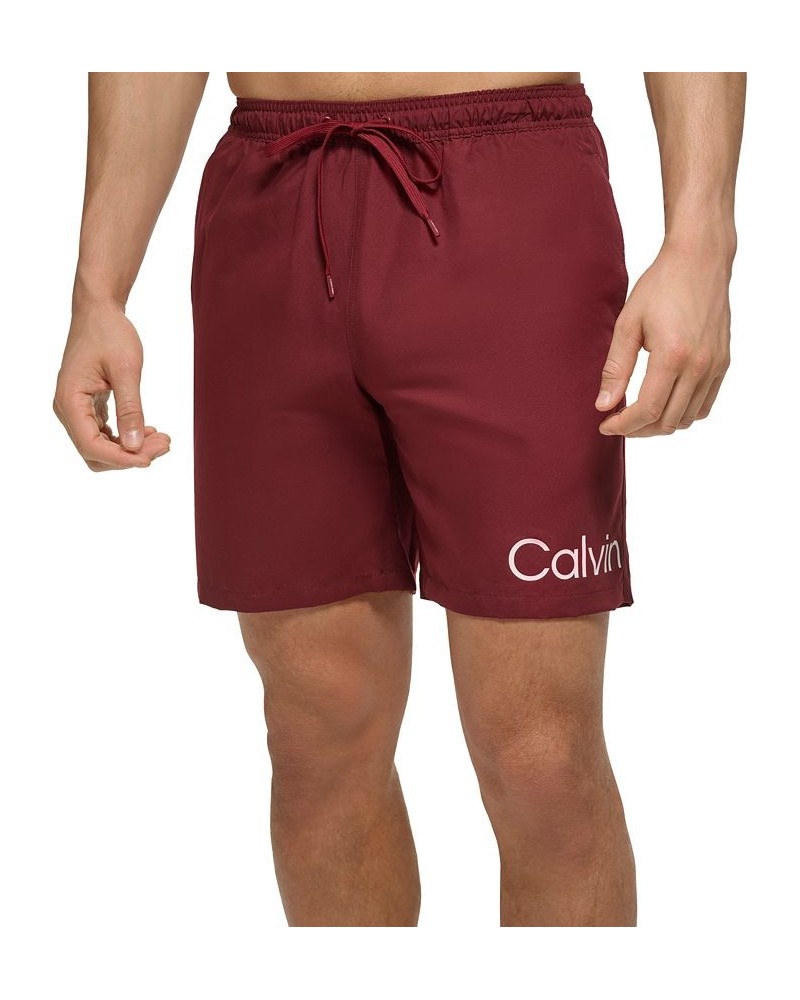 Men's Logo 7" Volley Swim Trunks PD06 $21.59 Swimsuits