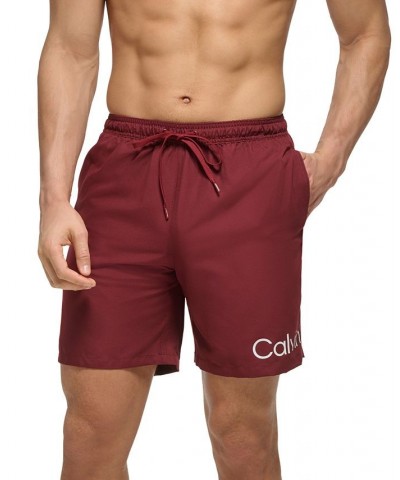 Men's Logo 7" Volley Swim Trunks PD06 $21.59 Swimsuits