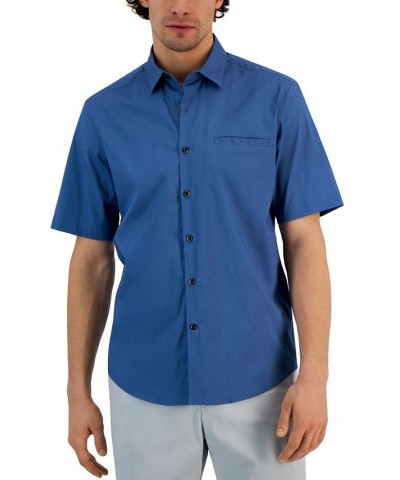 Men's Modern Classic-Fit Stretch Solid Button-Down Shirt PD04 $15.00 Shirts