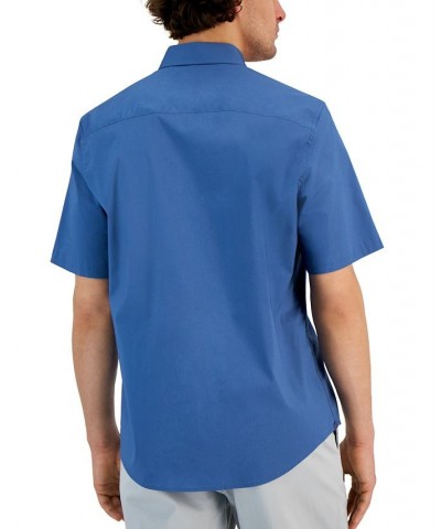 Men's Modern Classic-Fit Stretch Solid Button-Down Shirt PD04 $15.00 Shirts