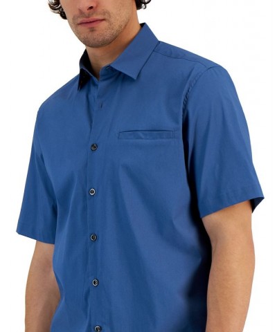 Men's Modern Classic-Fit Stretch Solid Button-Down Shirt PD04 $15.00 Shirts