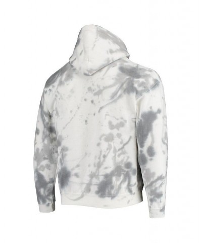 Men's Cream San Antonio Spurs Tie-Dye Pullover Hoodie $40.00 Sweatshirt