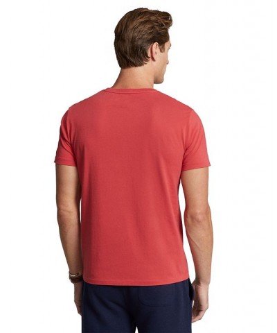 Classic Fit Jersey Crewneck T-Shirt Red $31.85 T-Shirts