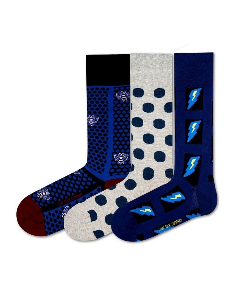 Men's Sydney Luxury Dress Socks Bundle, Pack of 3 Multi $17.72 Socks