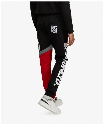 Men's Bold Statement Joggers Red $29.92 Pants