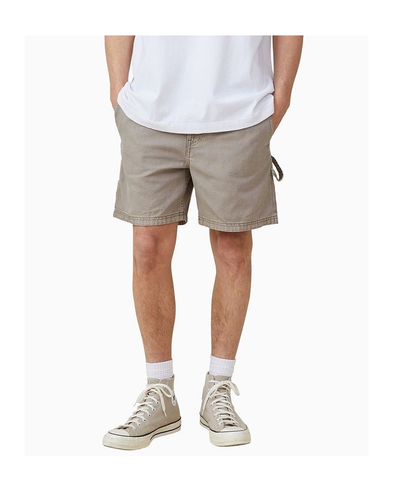 Men's Worker Chino Shorts White $22.55 Shorts