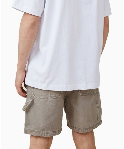 Men's Worker Chino Shorts White $22.55 Shorts