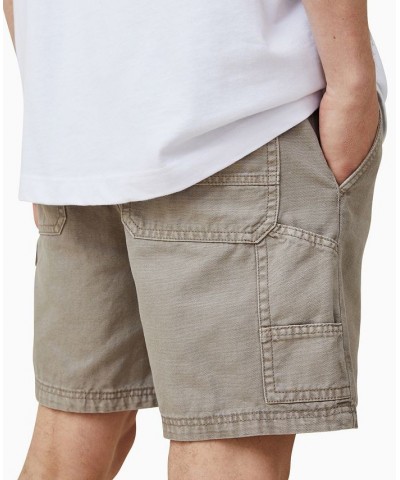 Men's Worker Chino Shorts White $22.55 Shorts