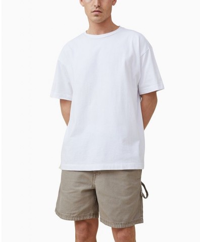 Men's Worker Chino Shorts White $22.55 Shorts