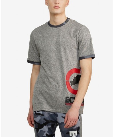 Men's Short Sleeves Rock and Roll T-shirt Gray $25.52 T-Shirts