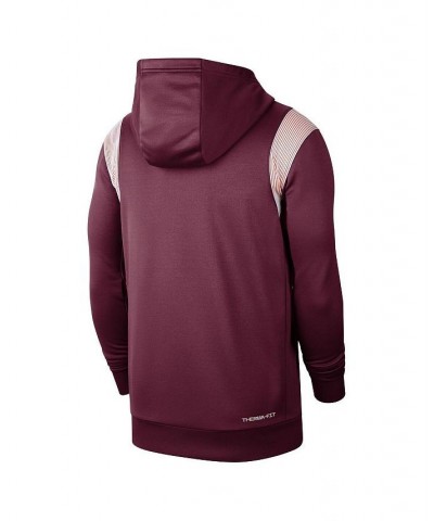 Men's Maroon Virginia Tech Hokies 2022 Game Day Sideline Performance Pullover Hoodie $39.90 Sweatshirt