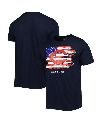 Men's Navy Cincinnati Reds 4th of July Jersey T-shirt $27.35 T-Shirts