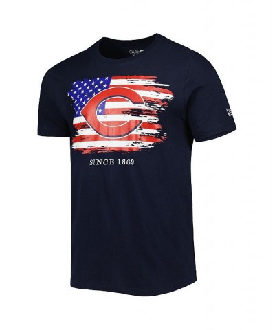 Men's Navy Cincinnati Reds 4th of July Jersey T-shirt $27.35 T-Shirts