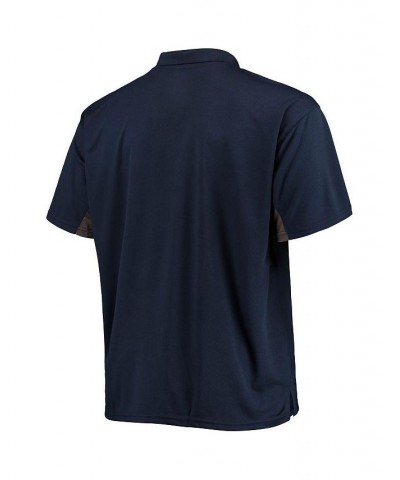 Men's Branded Navy, Charcoal Houston Texans Big and Tall Polo Shirt $29.11 Polo Shirts