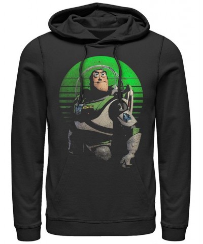 Disney Pixar Men's Toy Story Buzz Sight on Stars, Pullover Hoodie Black $30.36 Sweatshirt