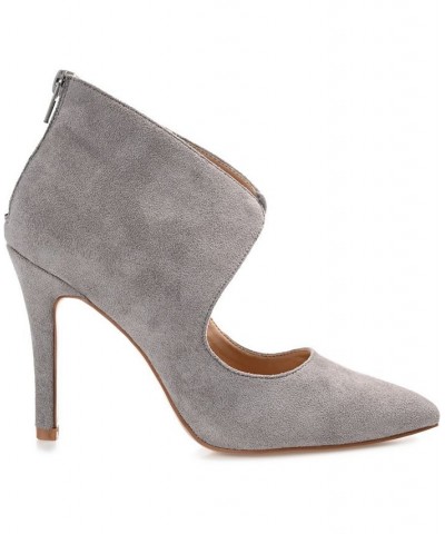 Women's Junniper Keyhole Stilettos Taupe $51.70 Shoes