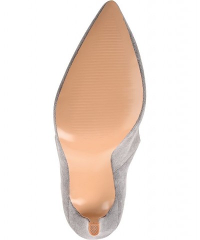 Women's Junniper Keyhole Stilettos Taupe $51.70 Shoes