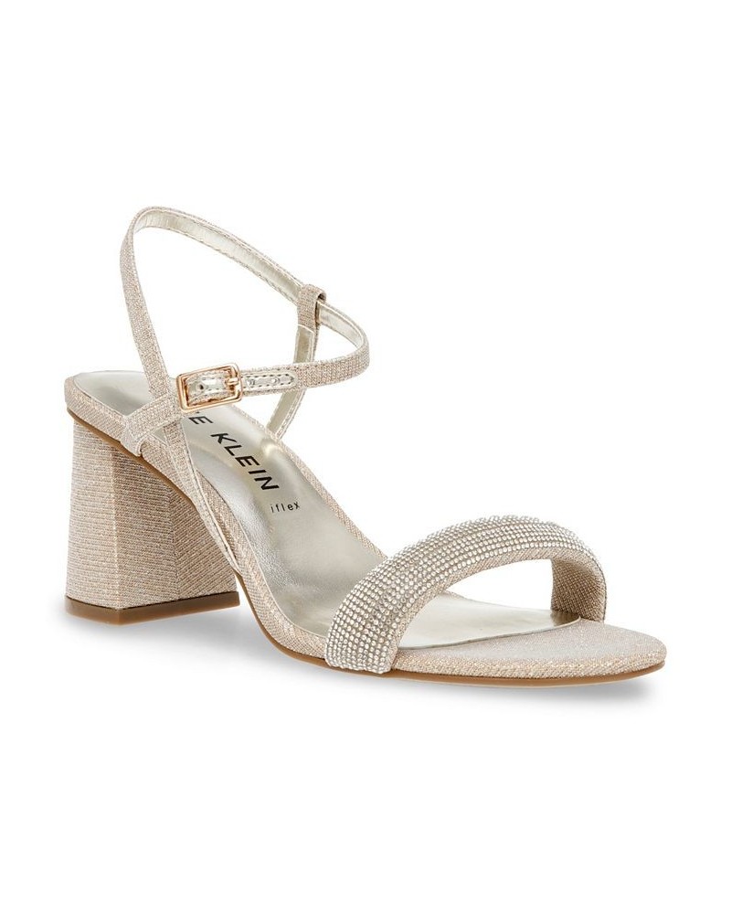 Women's Athena Dress Sandals Silver $53.46 Shoes