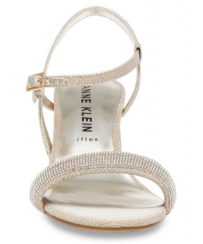 Women's Athena Dress Sandals Silver $53.46 Shoes