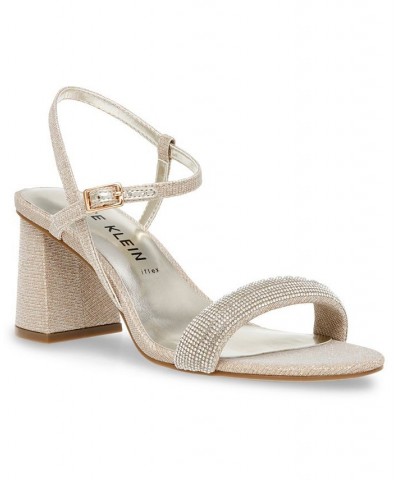 Women's Athena Dress Sandals Silver $53.46 Shoes