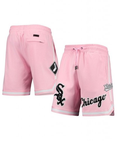 Men's Pink Chicago White Sox Logo Club Shorts $42.90 Shorts