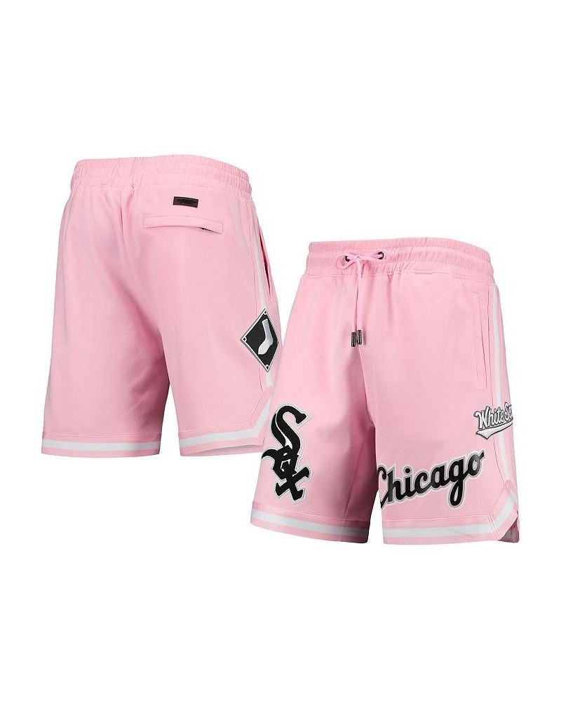 Men's Pink Chicago White Sox Logo Club Shorts $42.90 Shorts