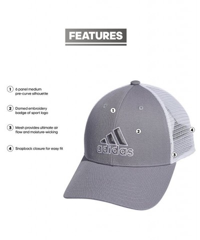 Men's Structured Mesh Snapback Hat Multi $11.52 Hats