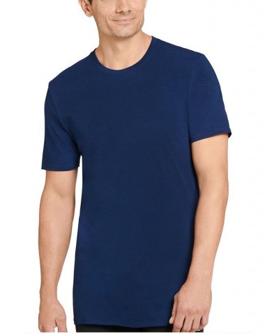 Men's 3-Pk. Stretch Crewneck T-Shirts Blue $15.81 Undershirt