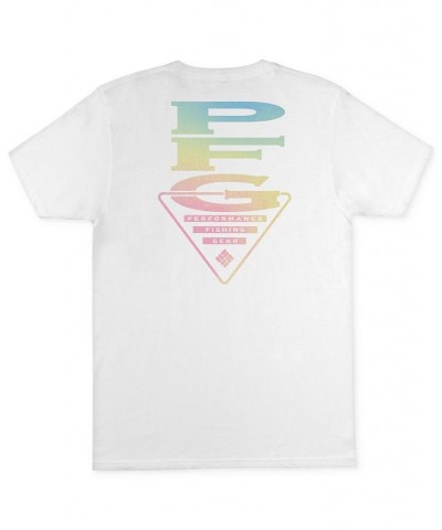 Men's PFG Graphic T-Shirt White $12.74 T-Shirts