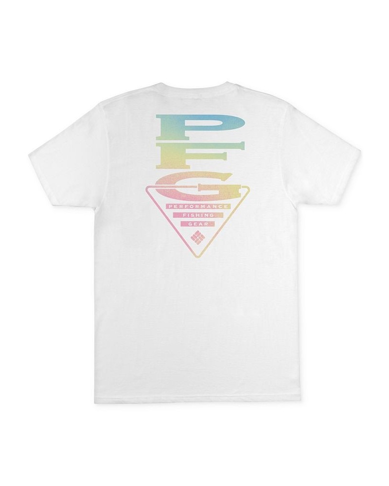 Men's PFG Graphic T-Shirt White $12.74 T-Shirts