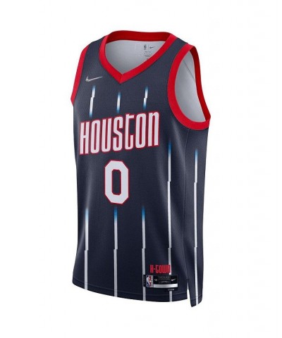 Men's Jalen Green Navy Houston Rockets 2021/22 Swingman Jersey - City Edition $44.94 Jersey