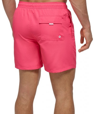 Men's 5" CK Outline Logo Swim Trunks PD05 $36.84 Swimsuits