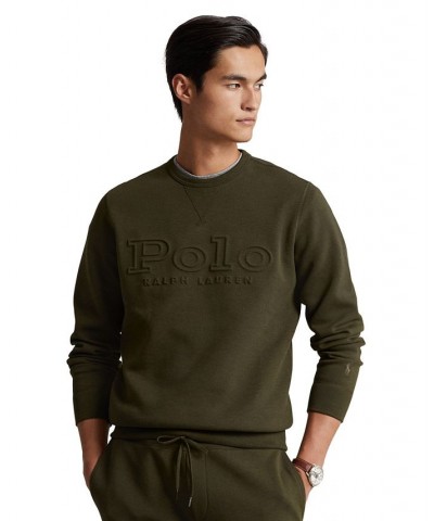 Men's Logo Double-Knit Sweatshirt Green $38.05 Sweatshirt