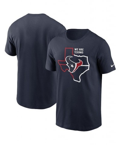 Men's Navy Houston Texans Essential Local Phrase T-shirt $18.90 T-Shirts